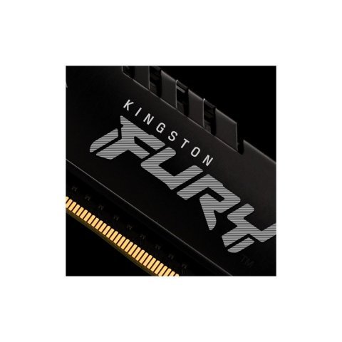 Модуль памяти для компьютера DDR4 8GB 3200 MHz Beast Black Kingston Fury (ex.HyperX) (KF432C16BB/8WP) - Нулевой остаток (Feed) - Нулевой остаток (Feed)