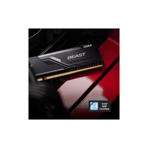 Модуль памяти для компьютера DDR4 8GB 3200 MHz Beast Black Kingston Fury (ex.HyperX) (KF432C16BB/8WP) - Нулевой остаток (Feed) - Нулевой остаток (Feed)