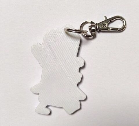 Брелок Minecraft Steve duck Майнкрафт Стів на качці ABS пластик 6 см. -   -  