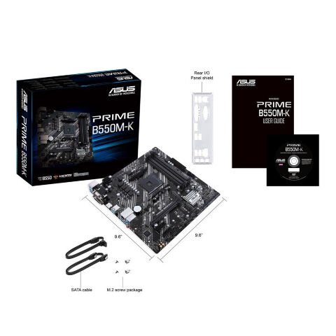 Материнская плата ASUS PRIME B550M-K - Системные (материнские) платы  - Системные (материнские) платы 