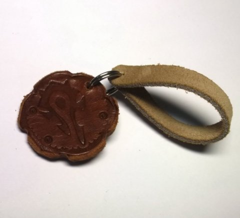Брелок World of Warcraft Horde Keychain (шкіра) -   -  
