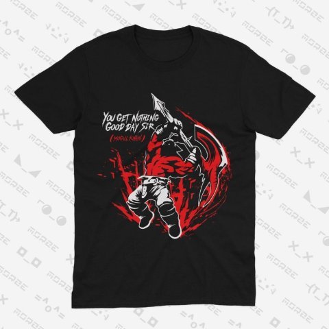 Футболка Morze Dota 2 Axe T-Shirt Дота 2 Могул Хан (размер L) -   -  