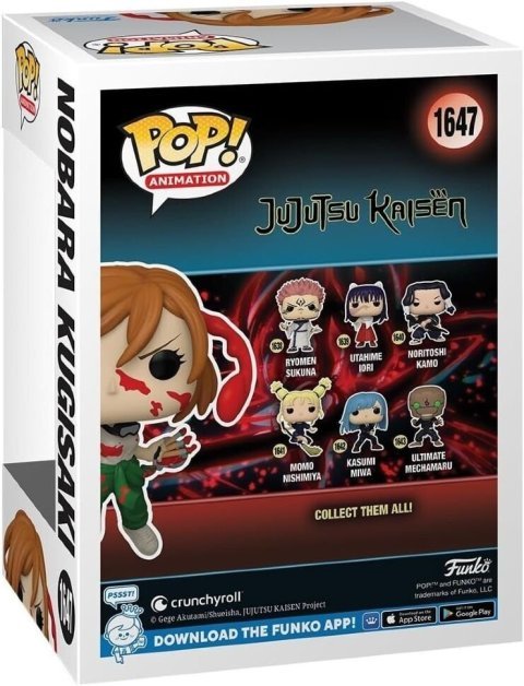 Фігурка Funko Jujutsu Kaisen: Nobara Kugisaki фанко Нобара Кугісакі Магічна битва (Amazon Exclusive) 1647 -   -  