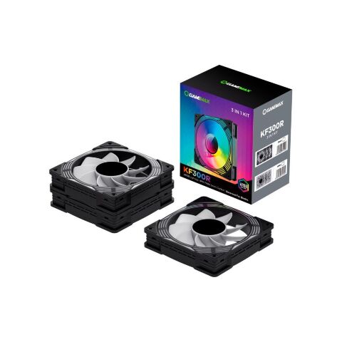 Кулер для корпуса Gamemax KF300R BK - Нулевой остаток (Feed)  - Нулевой остаток (Feed) 
