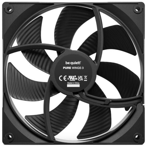 Кулер для корпуса Be quiet! PURE WINGS 3 140mm PWM (BL108) - Нулевой остаток (Feed)  - Нулевой остаток (Feed) 