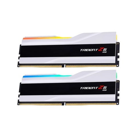 Модуль памяти для компьютера DDR5 64GB (2x32GB) 6000 MHz Trident Z5 RGB G.Skill (F5-6000J3040G32GX2-TZ5RW) - Нулевой остаток (Feed)  - Нулевой остаток (Feed) 