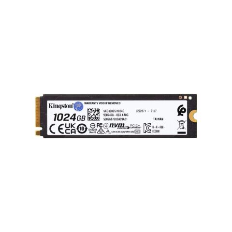 Накопитель SSD M.2 2280 1TB Kingston (SKC3000S/1024G) - Нулевой остаток (Feed) - Нулевой остаток (Feed)