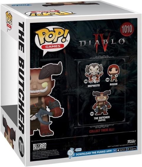 Фигурка Funko Games: Diablo 4 The Butcher Фанко Диабло Мясник 1010 -   -  