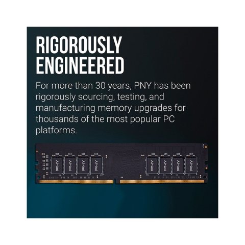 Модуль памяти для компьютера DDR4 8GB 3200 MHz PNY (MD8GSD43200-SI) - Нулевой остаток (Feed) - Нулевой остаток (Feed)