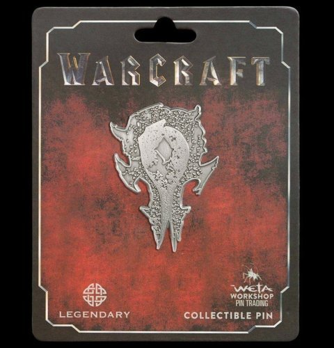 Значок collectible Pin WARCRAFT DISTRESSED HORDE ICON PIN - -