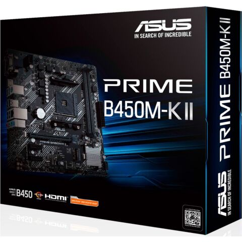 Материнская плата ASUS PRIME B450M-K II - Системные (материнские) платы  - Системные (материнские) платы 
