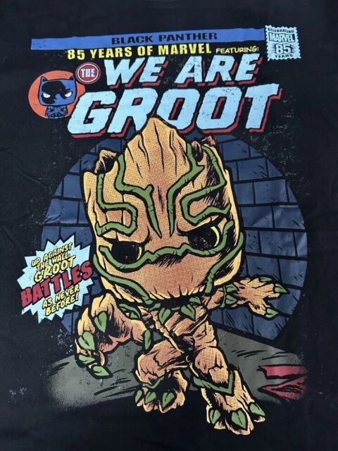 Футболка Funko Marvel "We Are Groot" Black Panther Collector Corps T-Shirt фанко Грут (розмір L) -   -  