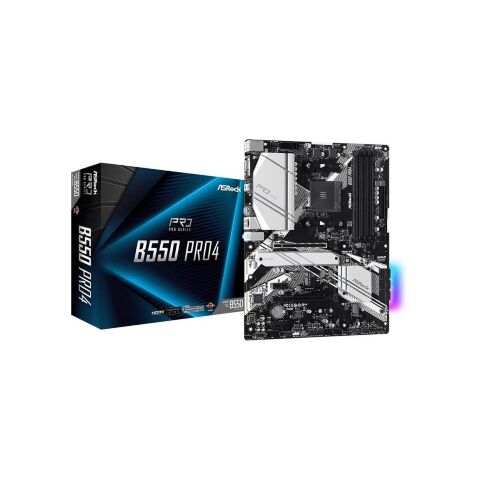 Материнская плата ASRock B550 PRO4 - Нулевой остаток (Feed)  - Нулевой остаток (Feed) 