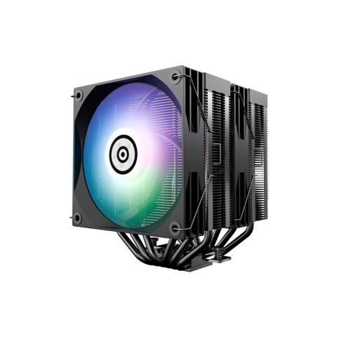 Кулер для процессора Enermax ETS-TD60 Digital ARGB Black (ETS-TD60D-ARGB) - Нулевой остаток (Feed)  - Нулевой остаток (Feed) 