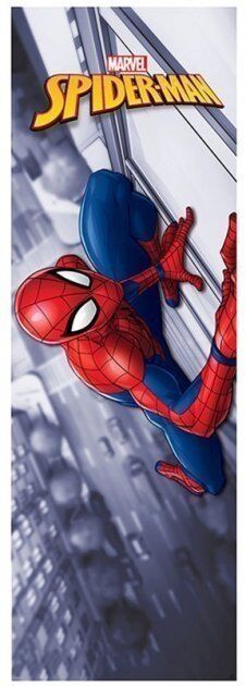 Постер дверной Marvel Spiderman Abystyle Poster Человек паук плакат 158*53 см - -