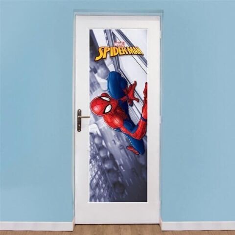 Постер дверной Marvel Spiderman Abystyle Poster Человек паук плакат 158*53 см - -