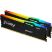 Модуль памяти для компьютера DDR5 64GB (2x32GB) 6000 MHz Beast RGB EXPO Black Kingston Fury (ex.HyperX) (KF560C36BBE2AK2-64) - Нулевой остаток (Feed)  - Нулевой остаток (Feed) 