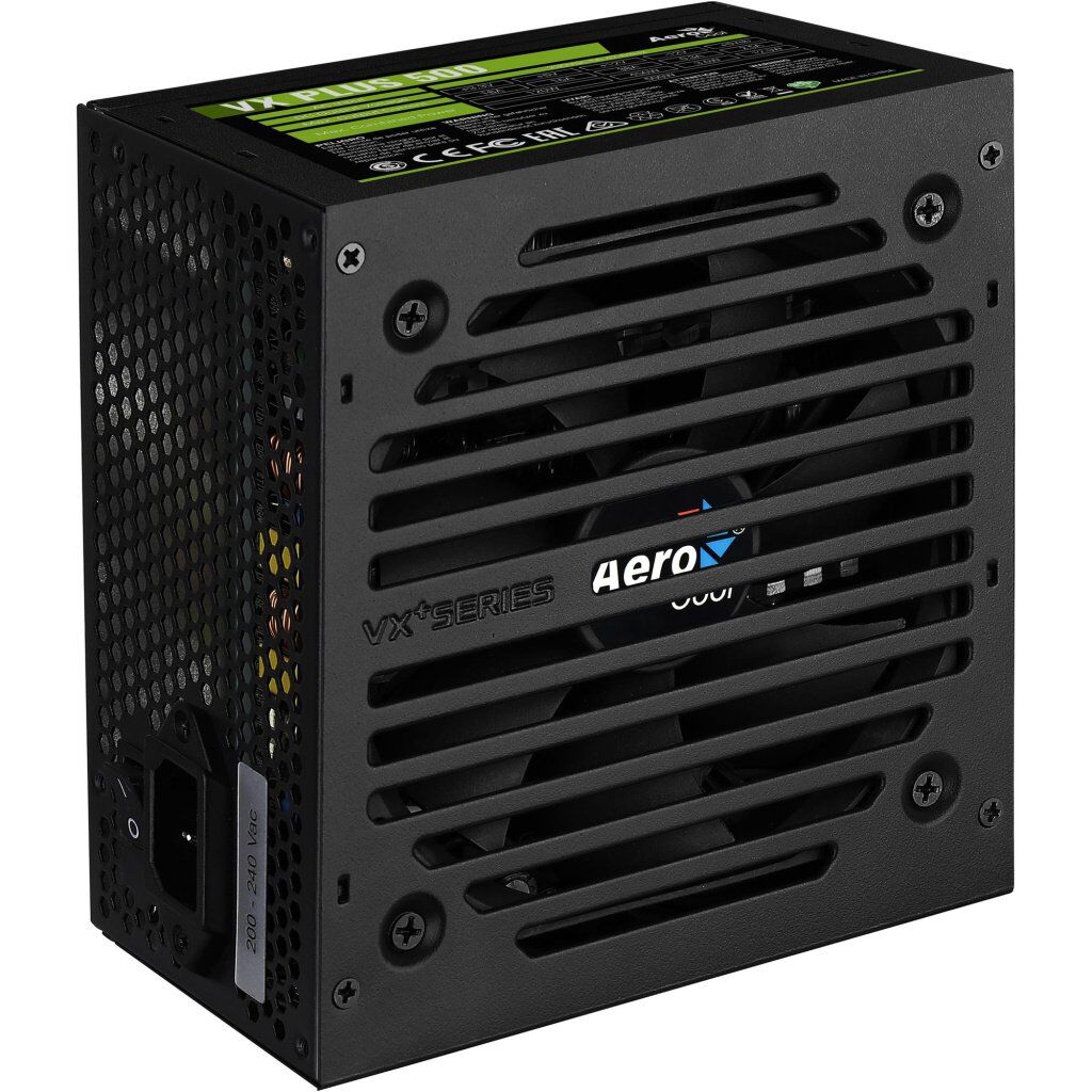 Блок питания AeroCool 500W VX Plus Stealth (ACPN-VS50NEY.12)