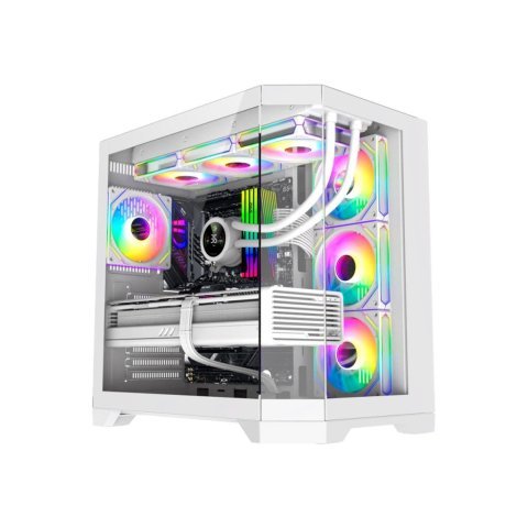 Корпус Gamemax HYPE-A White - Нулевой остаток (Feed)  - Нулевой остаток (Feed) 