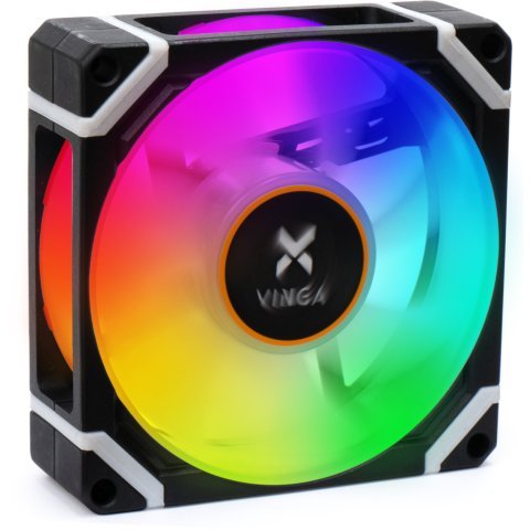 Кулер для корпуса Vinga RGB fan-08 - Вентиляторы к корпусам - Вентиляторы к корпусам