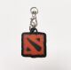 Брелок Dota 2 Logo Дота 2 ABS пластик 4 см. -   -  