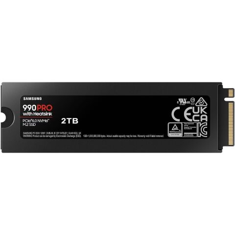 Накопитель SSD M.2 2280 2TB 990 PRO with Heatsink Samsung (MZ-V9P2T0CW) - Нулевой остаток (Feed) - Нулевой остаток (Feed)