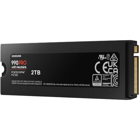 Накопитель SSD M.2 2280 2TB 990 PRO with Heatsink Samsung (MZ-V9P2T0CW) - Нулевой остаток (Feed) - Нулевой остаток (Feed)