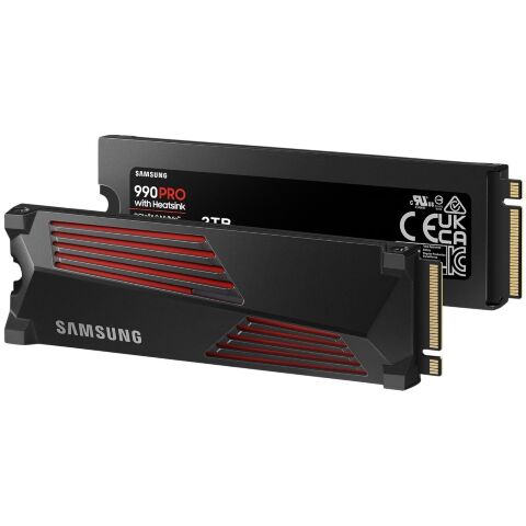Накопитель SSD M.2 2280 2TB 990 PRO with Heatsink Samsung (MZ-V9P2T0CW) - Нулевой остаток (Feed) - Нулевой остаток (Feed)
