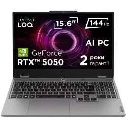 Ноутбук Lenovo LOQ 15AHP10 (83JG00A1RA)