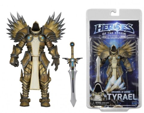 Фигурка Neca Blizzard Heroes of the Storm Tyrael Action Figure Герои шторма Тираэль 18 см. - -