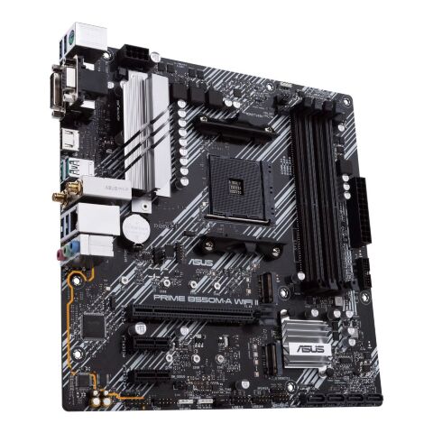 Материнская плата ASUS PRIME B550M-A WIFI II - Системные (материнские) платы  - Системные (материнские) платы 