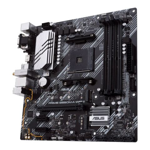 Материнская плата ASUS PRIME B550M-A WIFI II - Системные (материнские) платы  - Системные (материнские) платы 