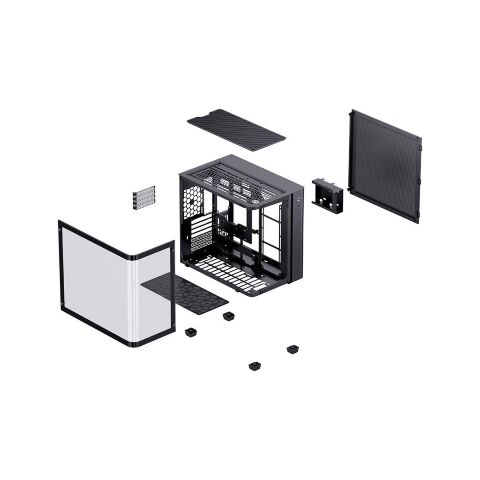 Корпус для ПК JONSBO TK-3 Black - Нулевой остаток (Feed) - Нулевой остаток (Feed)
