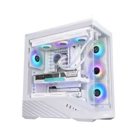 Корпус для ПК Lian Li V100, White (G99.V100W.01) - Нулевой остаток (Feed) - Нулевой остаток (Feed)