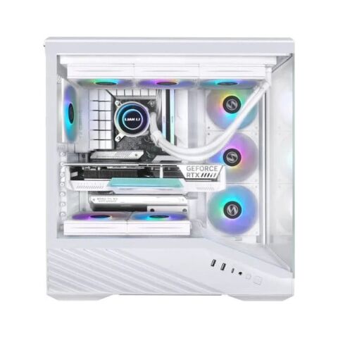Корпус для ПК Lian Li V100, White (G99.V100W.01) - Нулевой остаток (Feed) - Нулевой остаток (Feed)