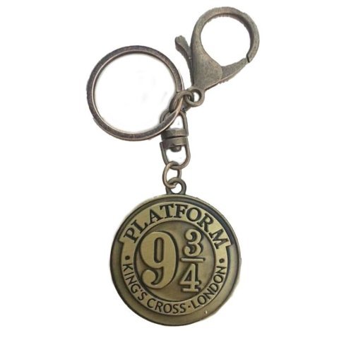 Брелок Harry Potter Hogwarts express Платформа 9 3/4 Гаррі Поттер (колір бронза) -   -  