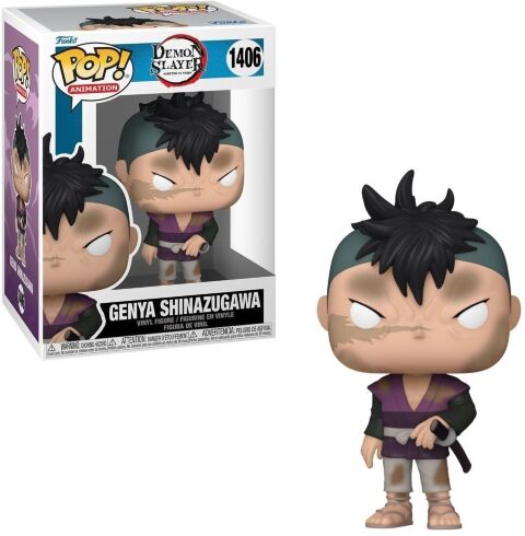 Фігурка Funko Demon Slayer Genya Shinazugawa Фанко Клинок, що розсікає демонів 1406 (прим.бокс) - -