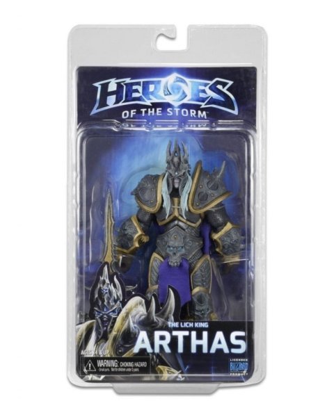 Фігурка Neca Blizzard Heroes of the Storm Arthas Action Figure Герої шторму Артас Король Ліч 18 см. - -