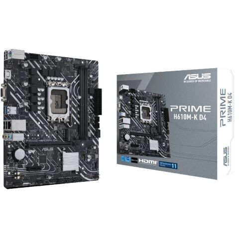 Материнская плата ASUS PRIME H610M-K D4 - Системные (материнские) платы  - Системные (материнские) платы 
