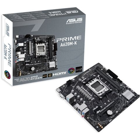 Материнская плата ASUS PRIME A620M-K - Системные (материнские) платы  - Системные (материнские) платы 