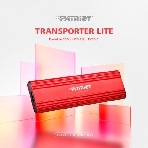 Накопитель SSD USB-C 512GB Patriot (PTPL512GPEC) - Нулевой остаток (Feed)  - Нулевой остаток (Feed) 