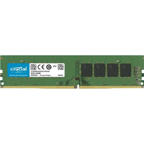 Модуль памяти для компьютера DDR4 32GB 3200 MHz Micron (CT32G4DFD832AT) - Нулевой остаток (Feed)  - Нулевой остаток (Feed) 