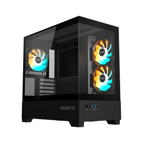 Корпус для ПК GIGABYTE GB-C201P - Нулевой остаток (Feed) - Нулевой остаток (Feed)