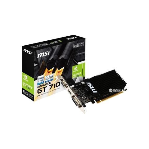 Видеокарта GeForce GT710 2048Mb MSI (GT 710 2GD3H LP) - Нулевой остаток (Feed) - Нулевой остаток (Feed)