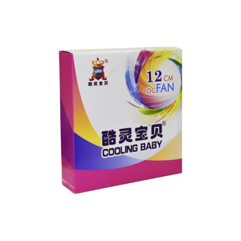Кулер для корпуса Cooling Baby 12025RGB12 - Нулевой остаток (Feed)  - Нулевой остаток (Feed) 
