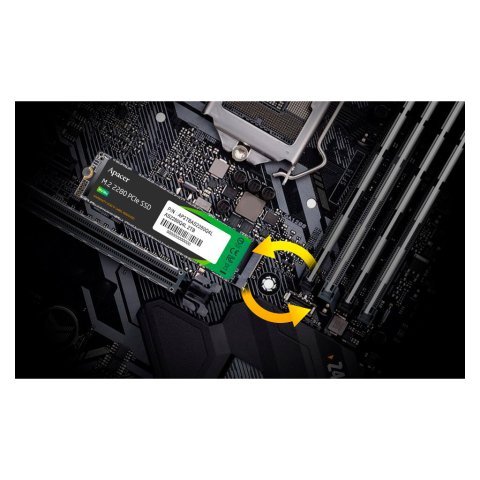 Накопитель SSD M.2 2280 512GB Apacer (AP512GAS2280Q4X-1) - Нулевой остаток (Feed) - Нулевой остаток (Feed)