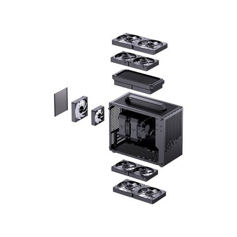 Корпус JONSBO Z20 Black - Нулевой остаток (Feed) - Нулевой остаток (Feed)