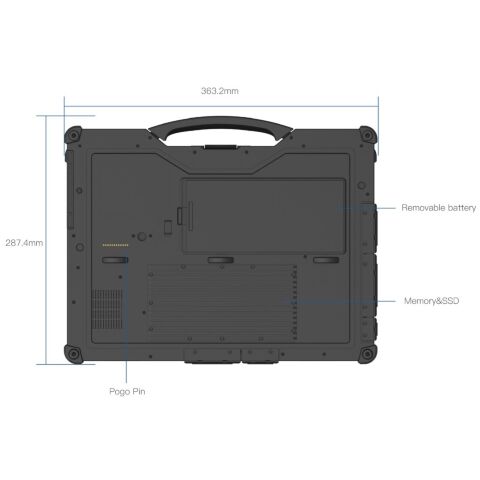 Ноутбук Vinga Scout X14A (X14A-1255321024BWP) - Нулевой остаток (Feed)  - Нулевой остаток (Feed) 