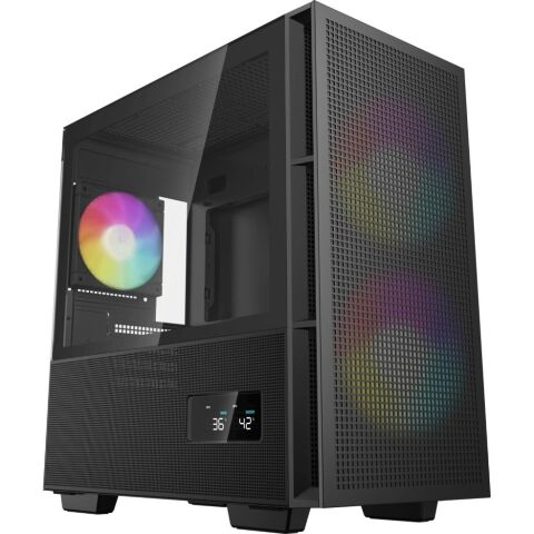 Корпус Deepcool CH360 Digital Black (R-CH360-BKAPE3D-G-1) - Нулевой остаток (Feed) - Нулевой остаток (Feed)