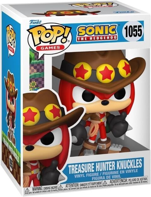 Фігурка Funko Sonic: Treasure Hunter Knuckles Фанко Сонік 1055 (прим. бокс) - -